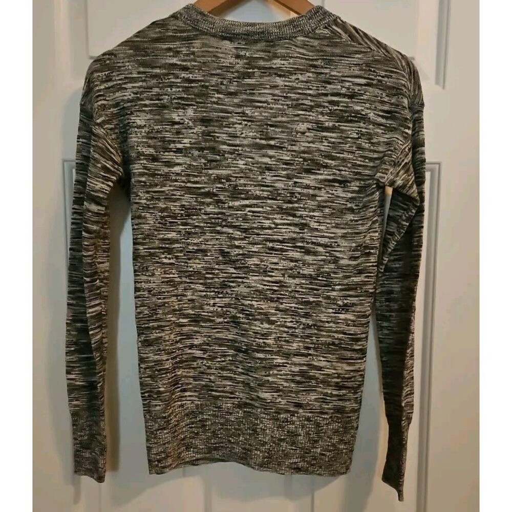 Mossimo Cardigan Sweater Womens Size XS Gray Heathered Cotton Blend Long Sleeve - Picture 4 of 5